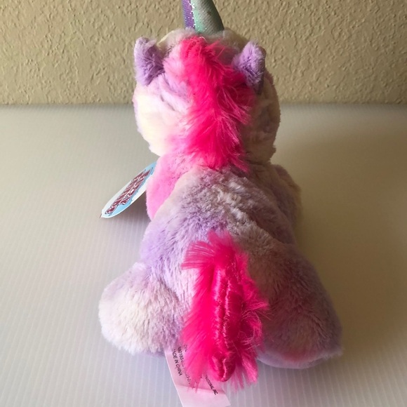 Fuzzy Friends Pink & Purple Unicorn Plush - Picture 4 of 7